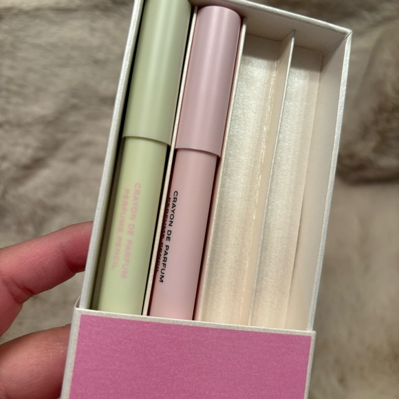 CHANEL Pencil type crayon perfume 2 piece Fragrance Super Rare Limited F/S - Picture 2 of 3